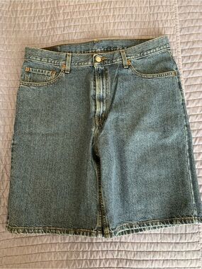 Men's Light Blue Denim Jean Shorts